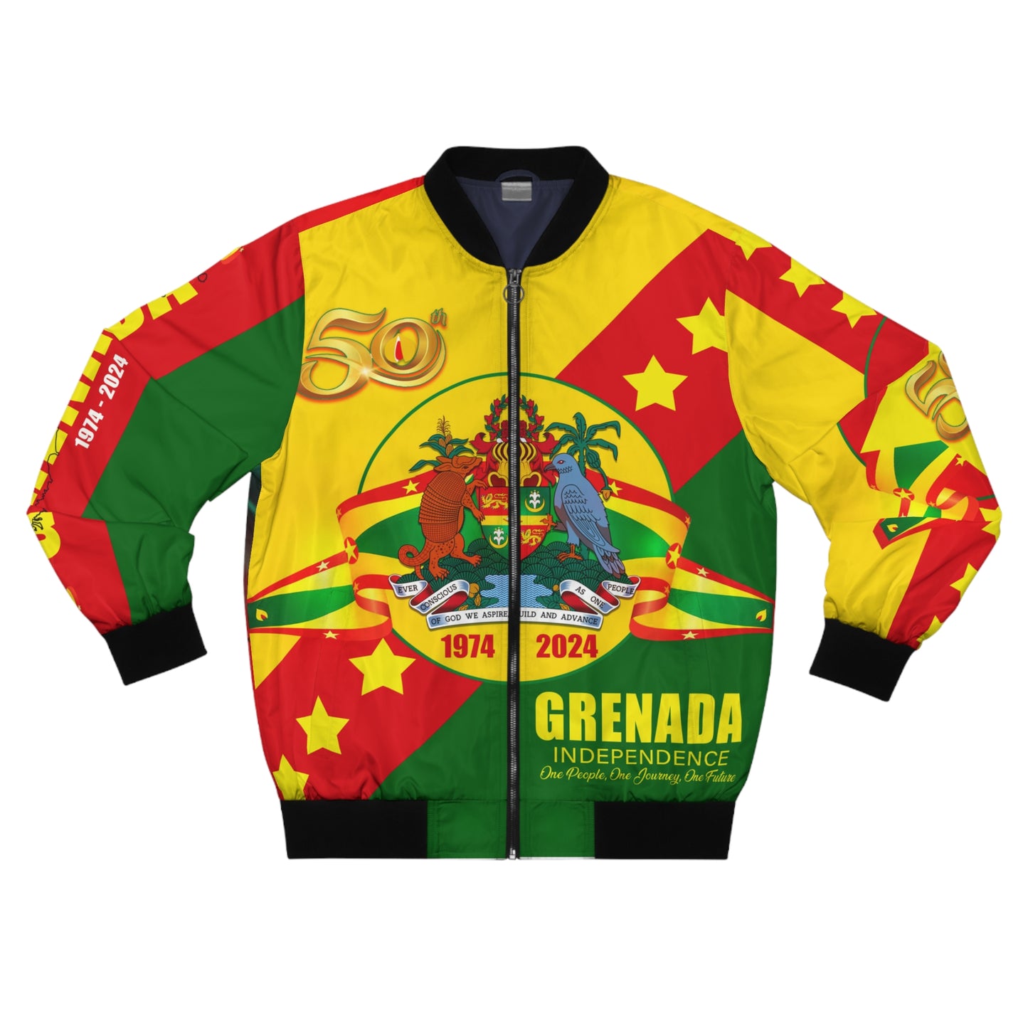 MEN's Grenada 50th Independence Bomber Jacket