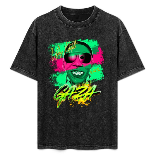 Vybz Kartel Gaza Pink Women's Washed Vintage T-Shirt