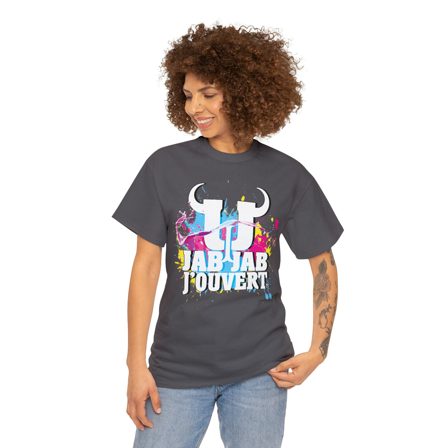 Unisex Jab Jab Heavy Cotton Tee
