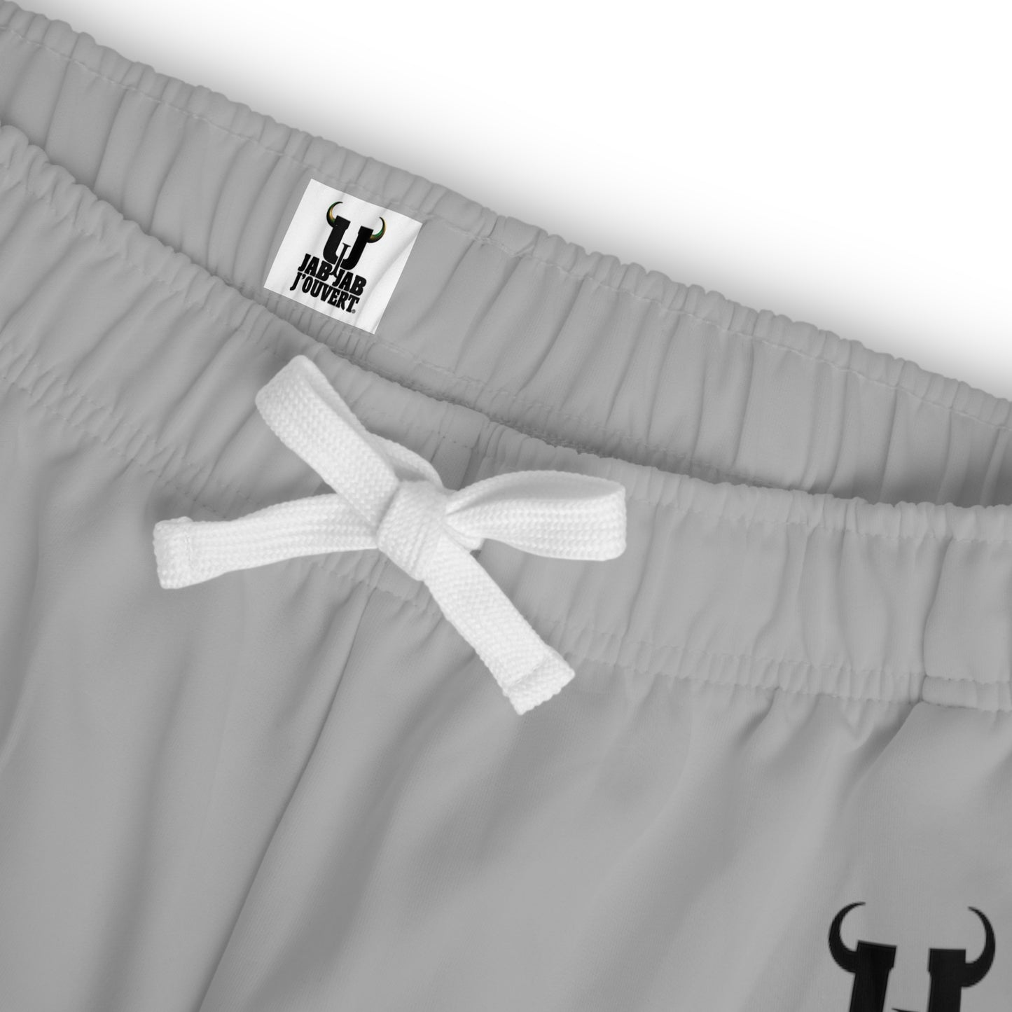 Grey Jab Jab J'Ouvert Athletic Long Shorts