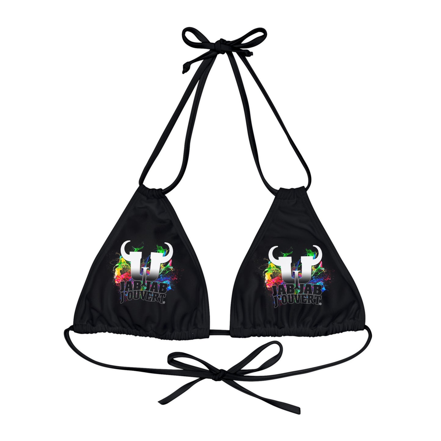 Jab Jab J'Ouvert Strappy Triangle Bikini Top