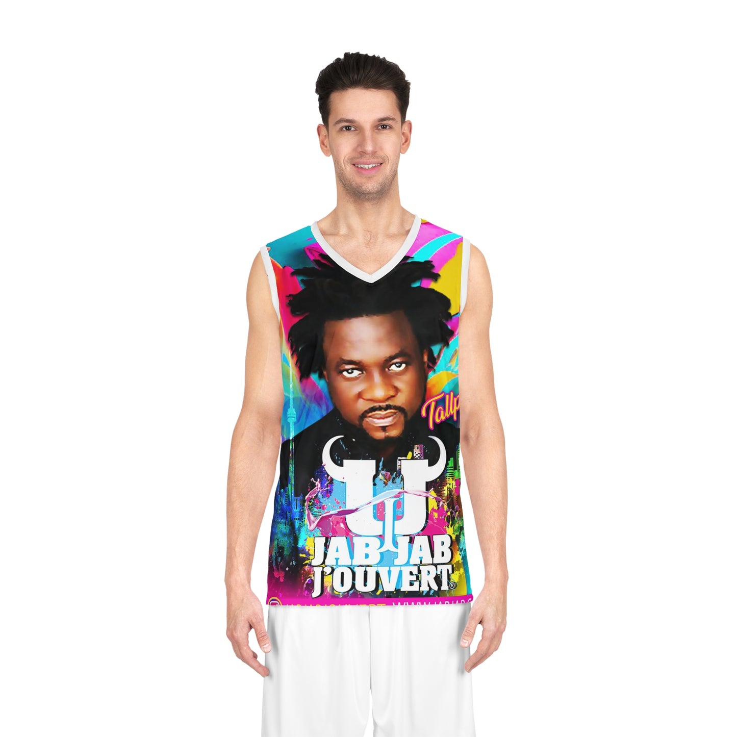 Jab Jab J'Ouvert Tallpree Basketball Jersey