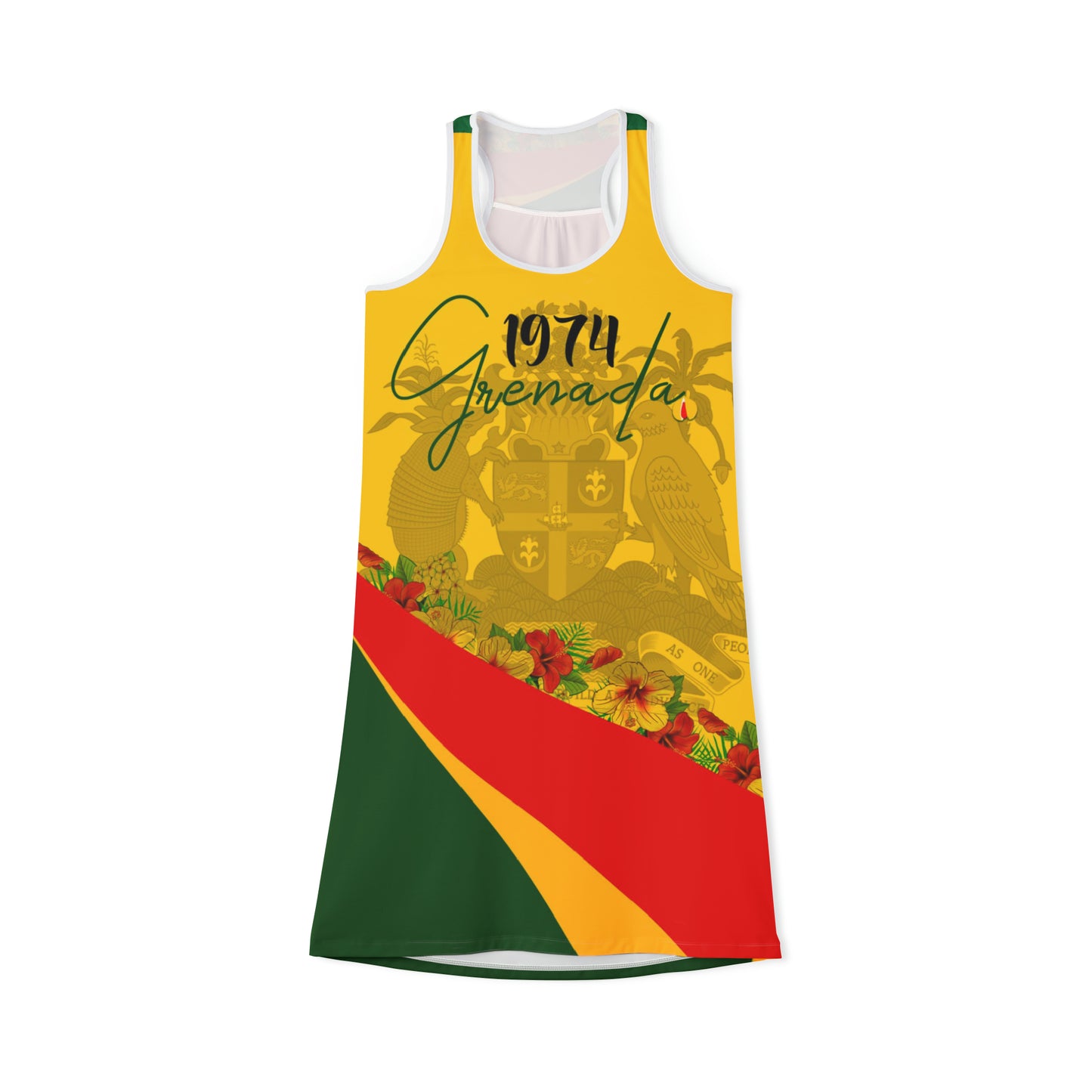 #2 Women's Grenada Independence Plain Back Dress