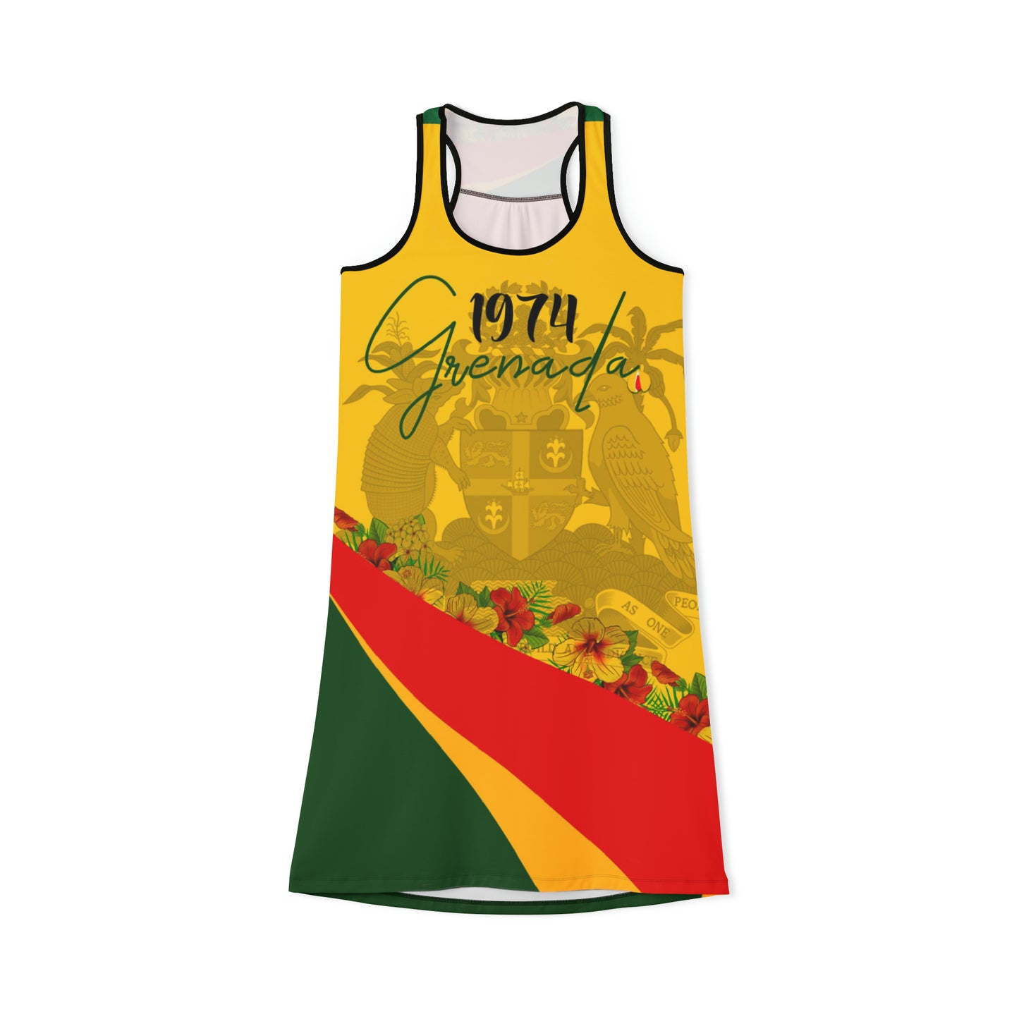 #2 Women's Grenada Independence Plain Back Dress