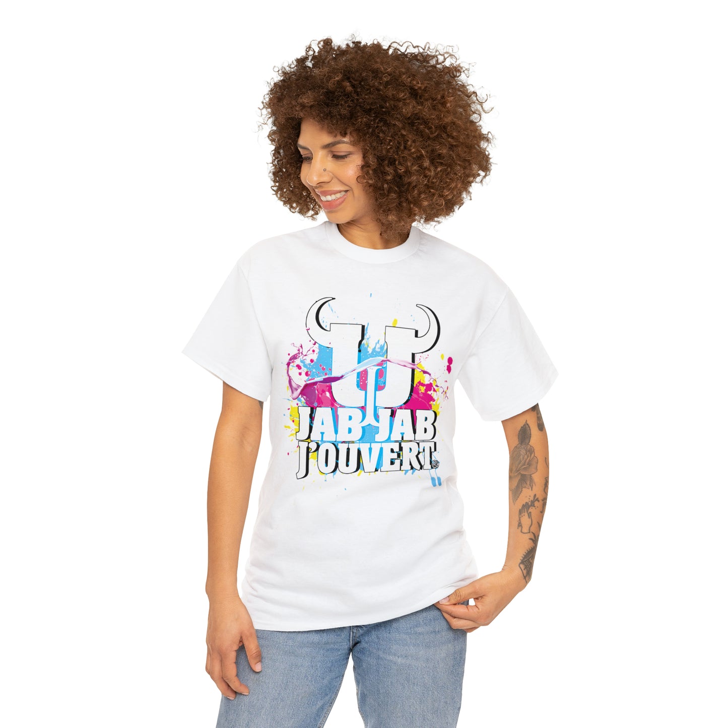 Unisex Jab Jab Heavy Cotton Tee