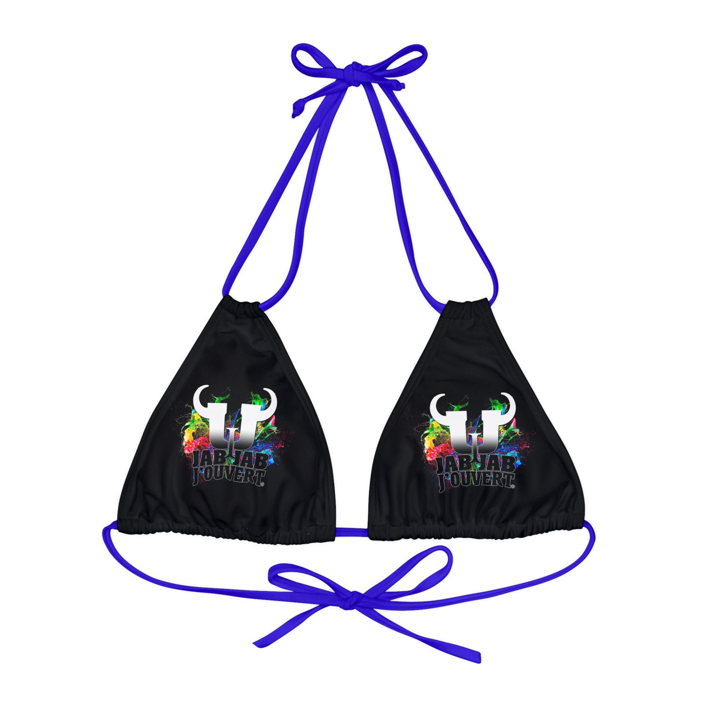 Jab Jab J'Ouvert Strappy Triangle Bikini Top