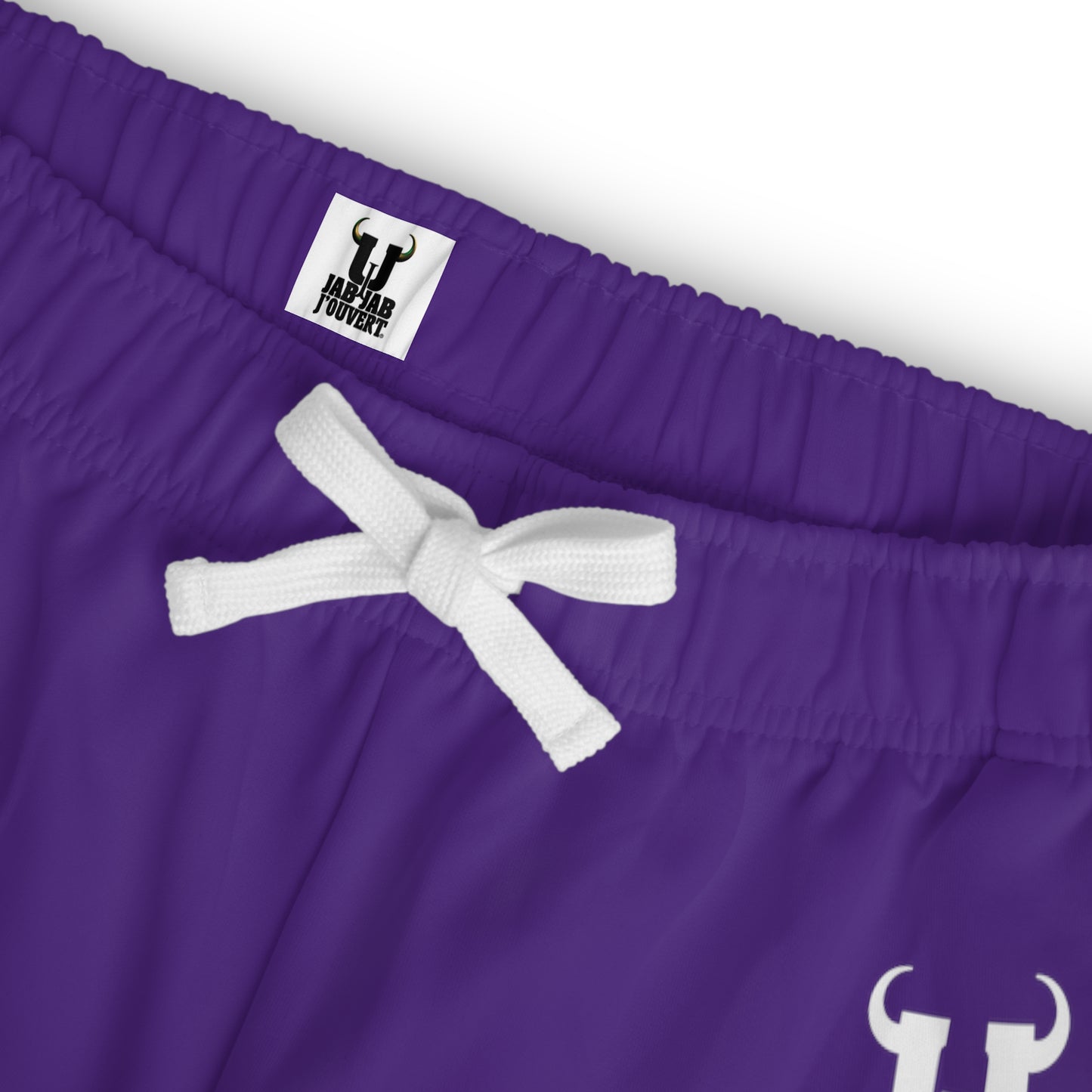 Purple Jab Jab J'Ouvert Athletic Long Shorts