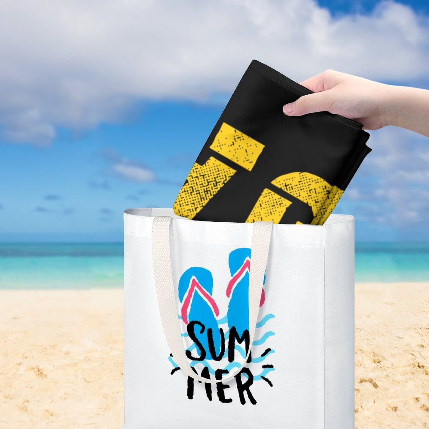 Take Jab Beach Towel