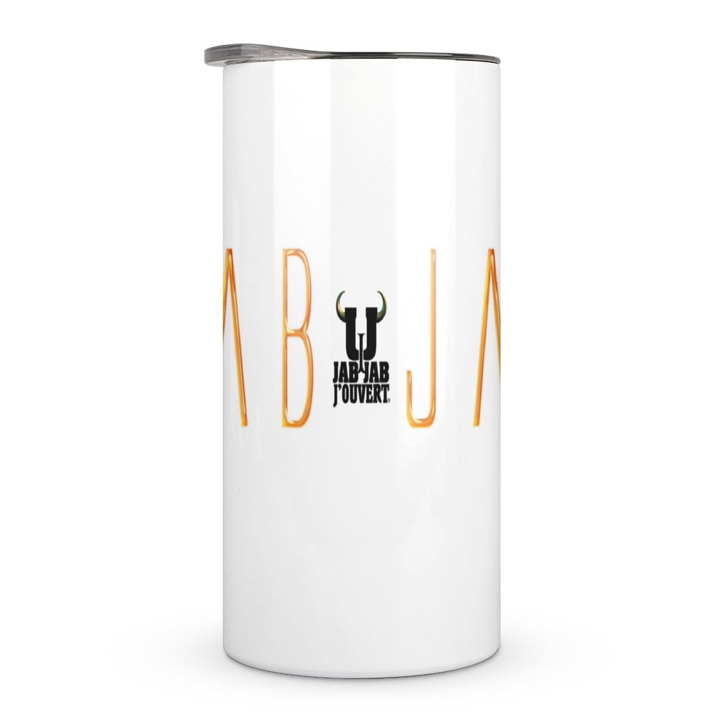 Jab Jab White - Insulated Drinking Cups with Lids 300 m;