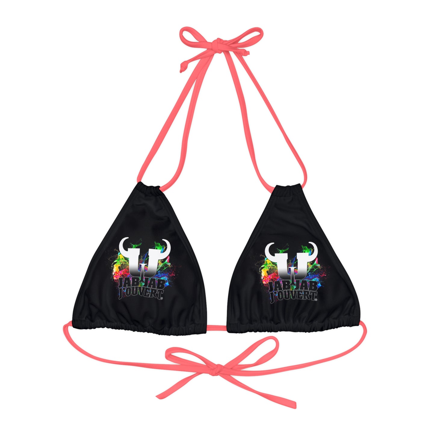 Jab Jab J'Ouvert Strappy Triangle Bikini Top