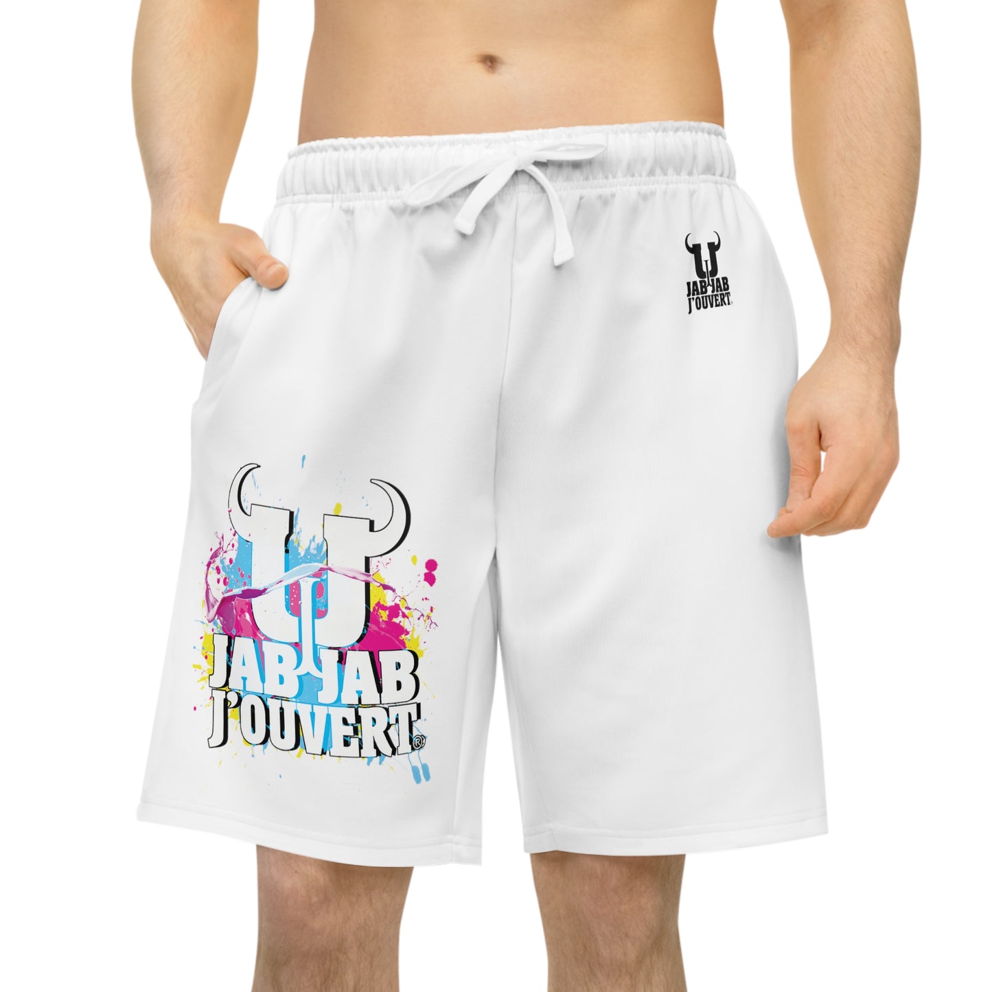 Jab Jab J'Ouvert Athletic Long Shorts