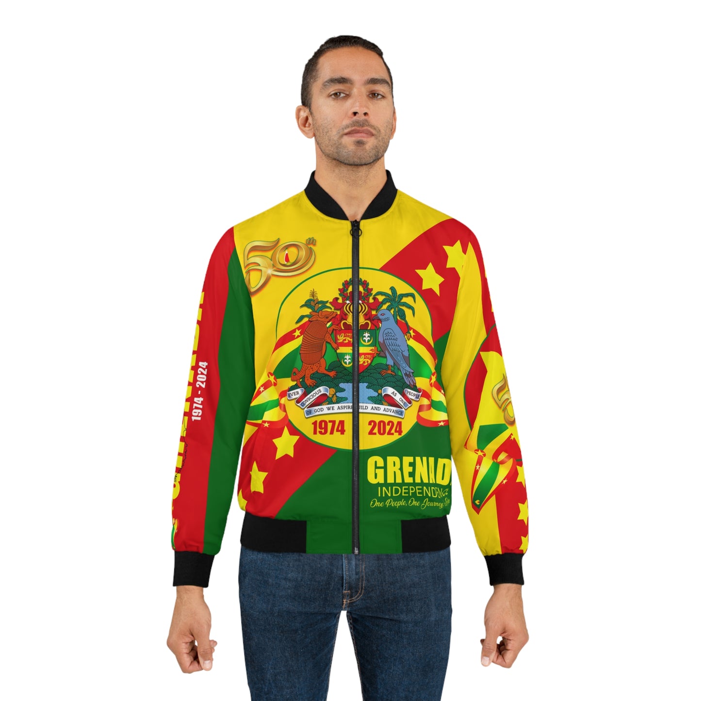 MEN's Grenada 50th Independence Bomber Jacket