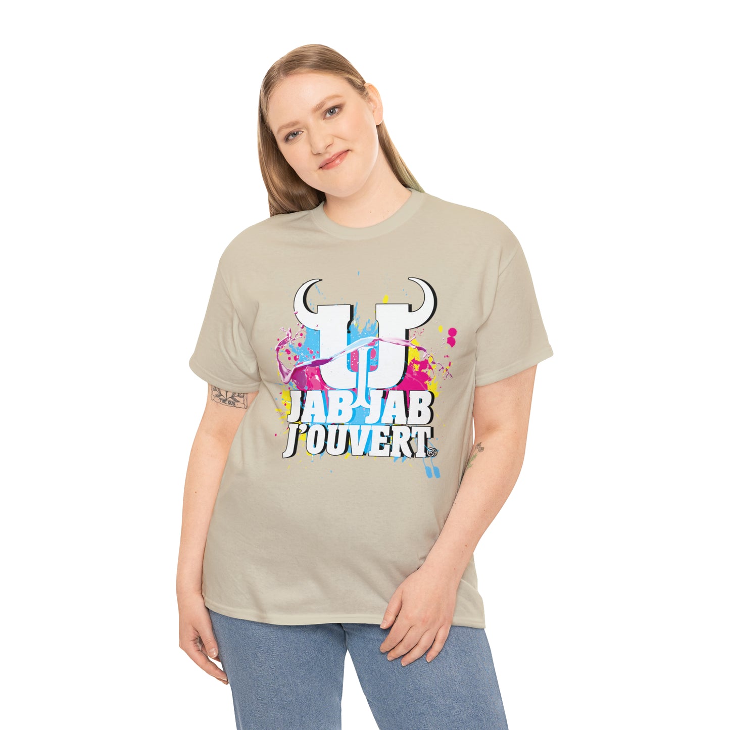 Unisex Jab Jab Heavy Cotton Tee