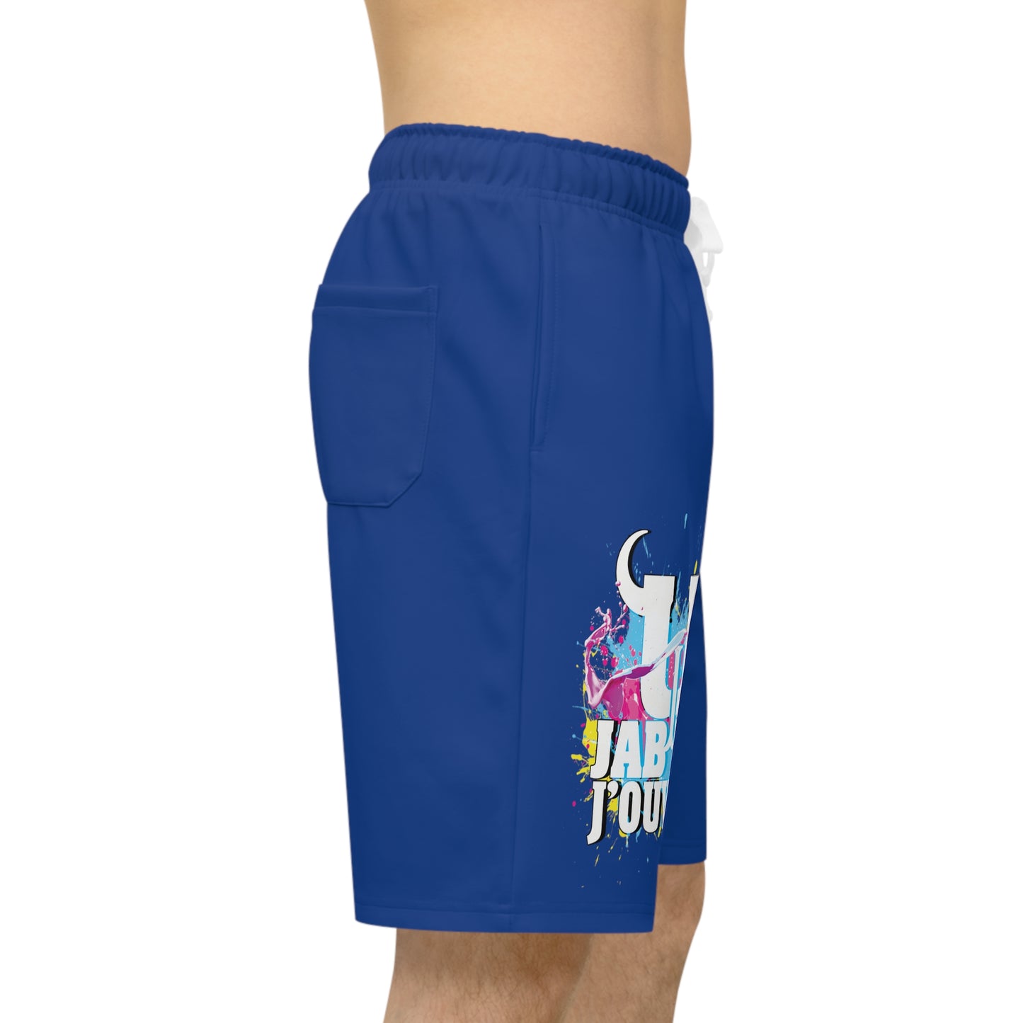 Blue Jab Jab J'Ouvert Athletic Long Shorts