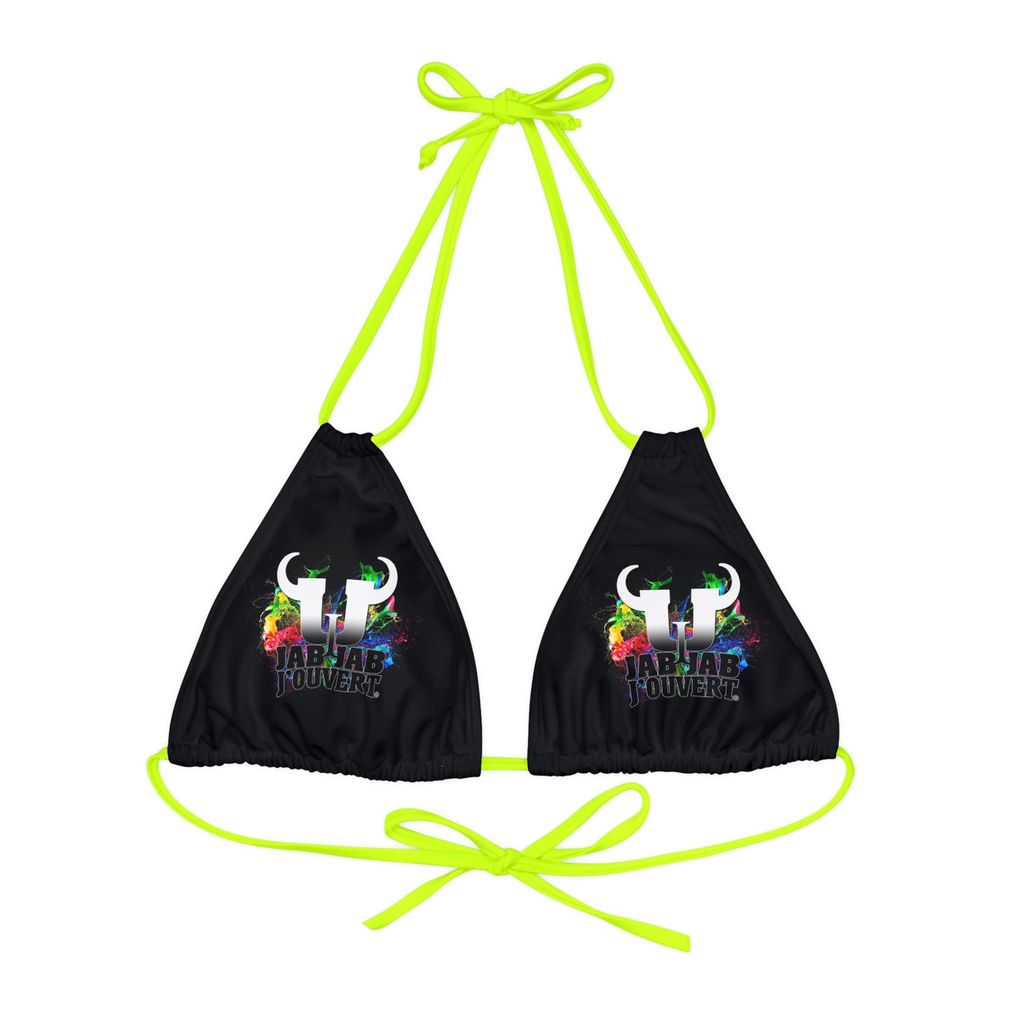 Jab Jab J'Ouvert Strappy Triangle Bikini Top