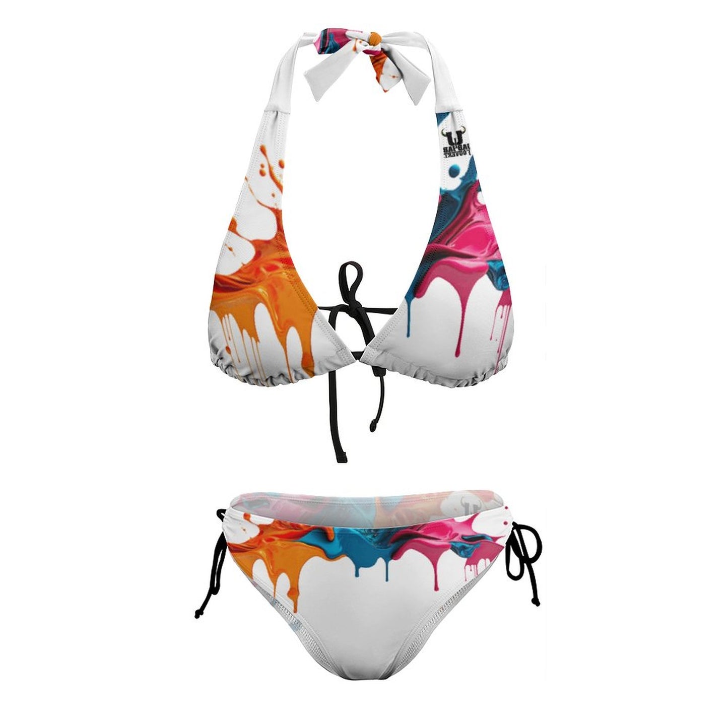 Two Piece Halter Swimsuit