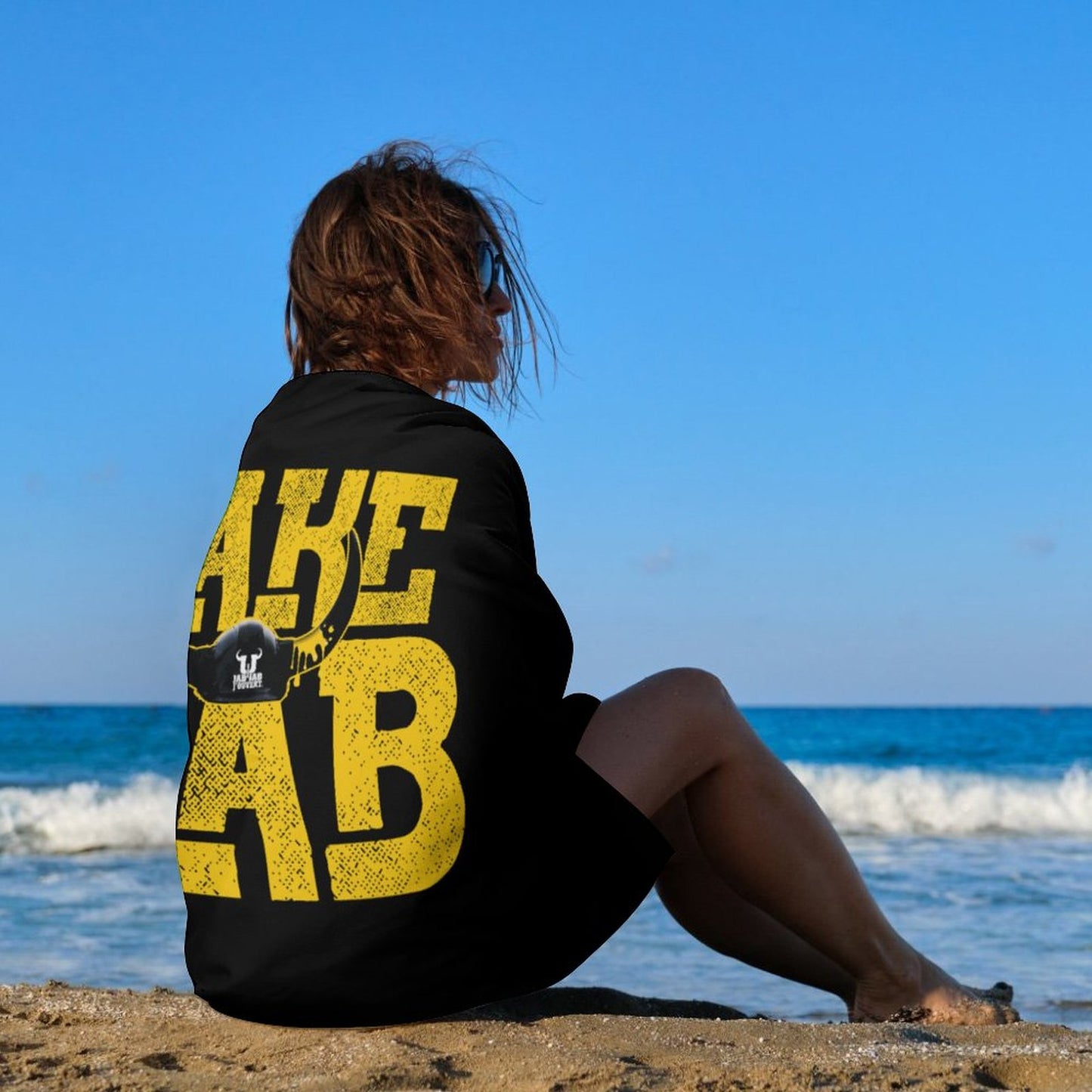 Take Jab Beach Towel
