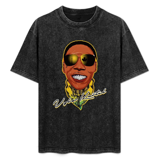 Vybz Kartel Bandana Women's Washed Vintage T-Shirt