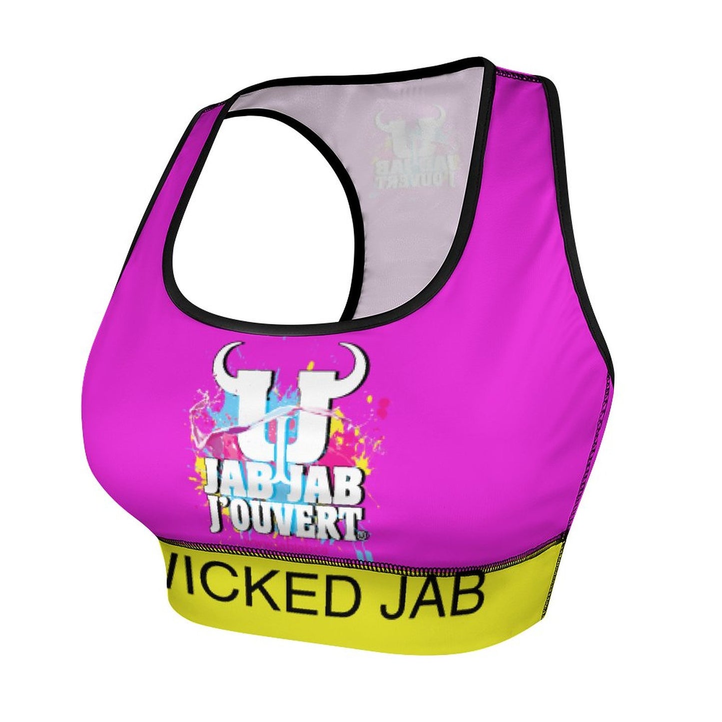 Wicked Jab Pink 2 Piece Workout Yoga Set