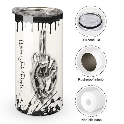 Take Jab Insulated Drinking Cups with Lids 300 ml