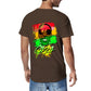Vybz Kartel Gaza Reggae Men's Tee with Back Print Design