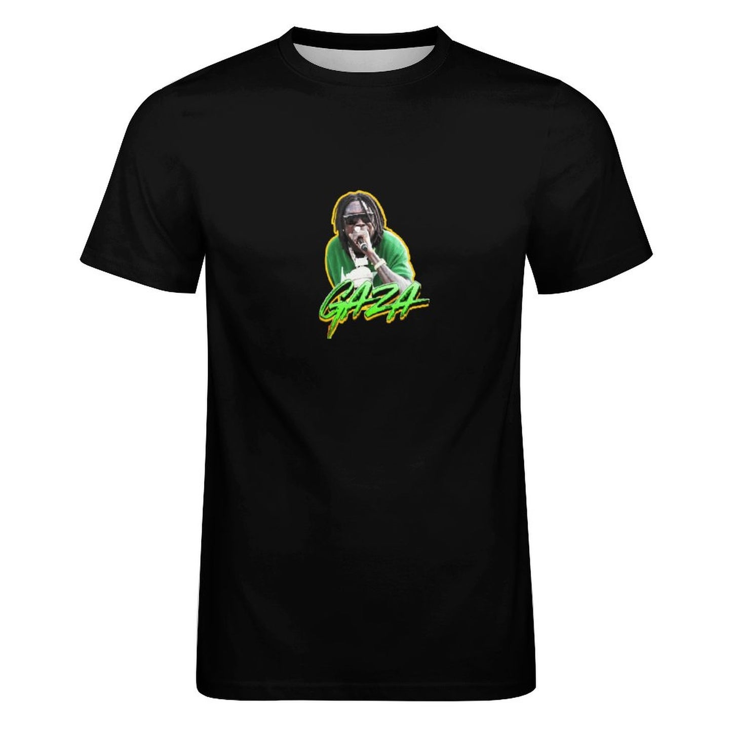 Vybz Kartel Gaza Short-Sleeve T-Shirt for Men All Over Print