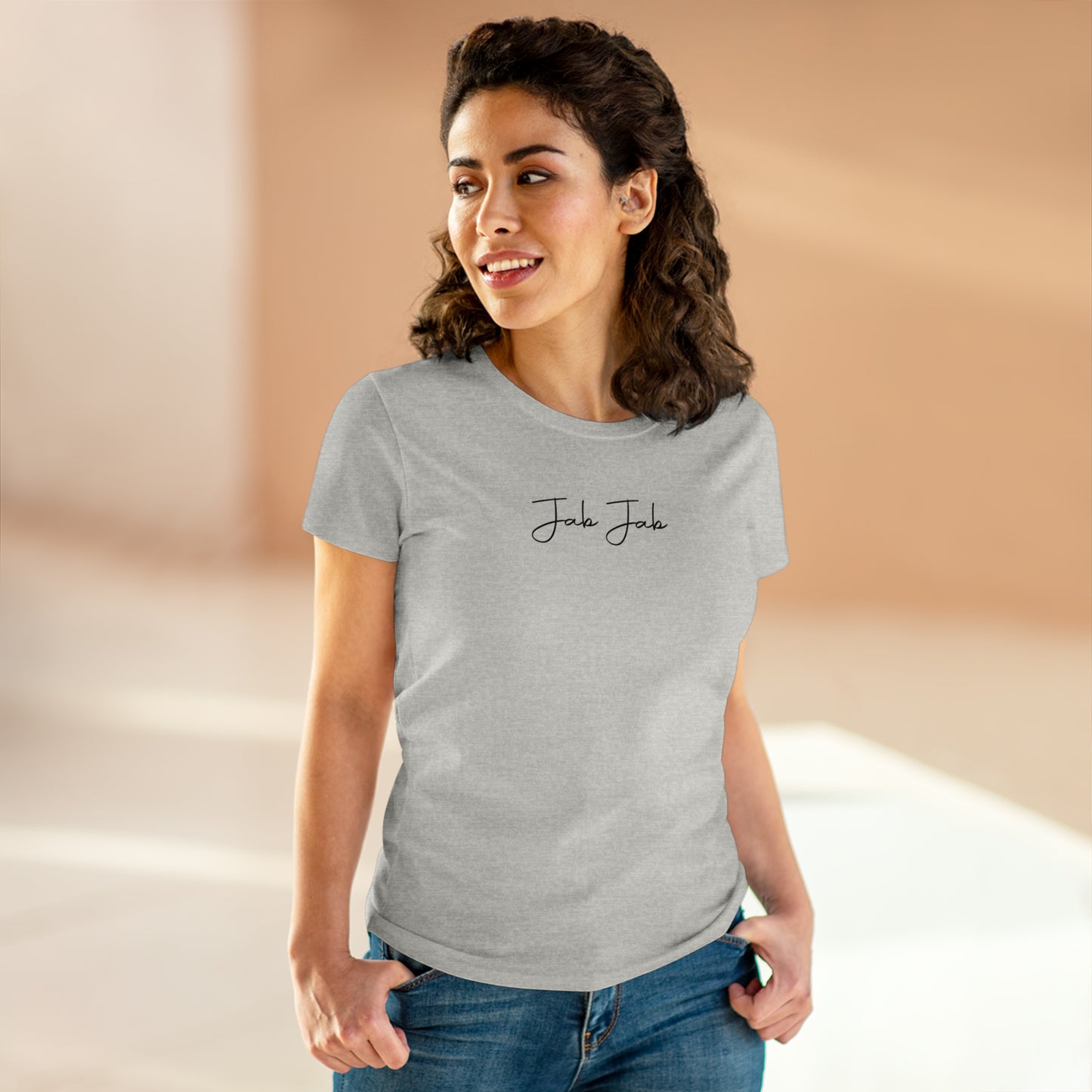 Women's Jab Jab Midweight Cotton Tee