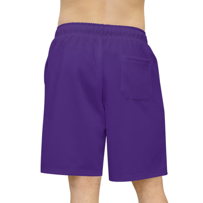 Purple Jab Jab J'Ouvert Athletic Long Shorts