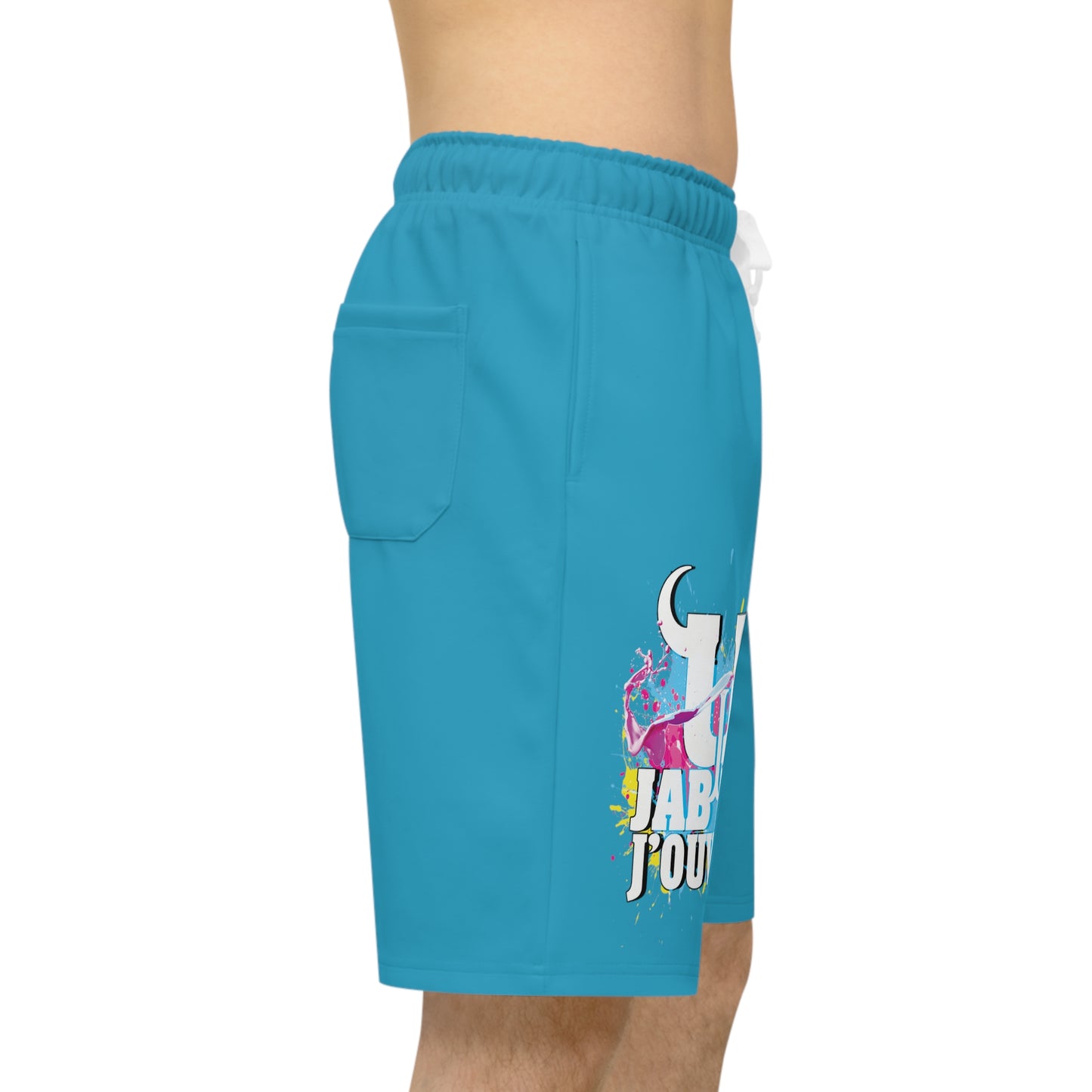 Blue Jab Jab J'Ouvert Athletic Long Shorts