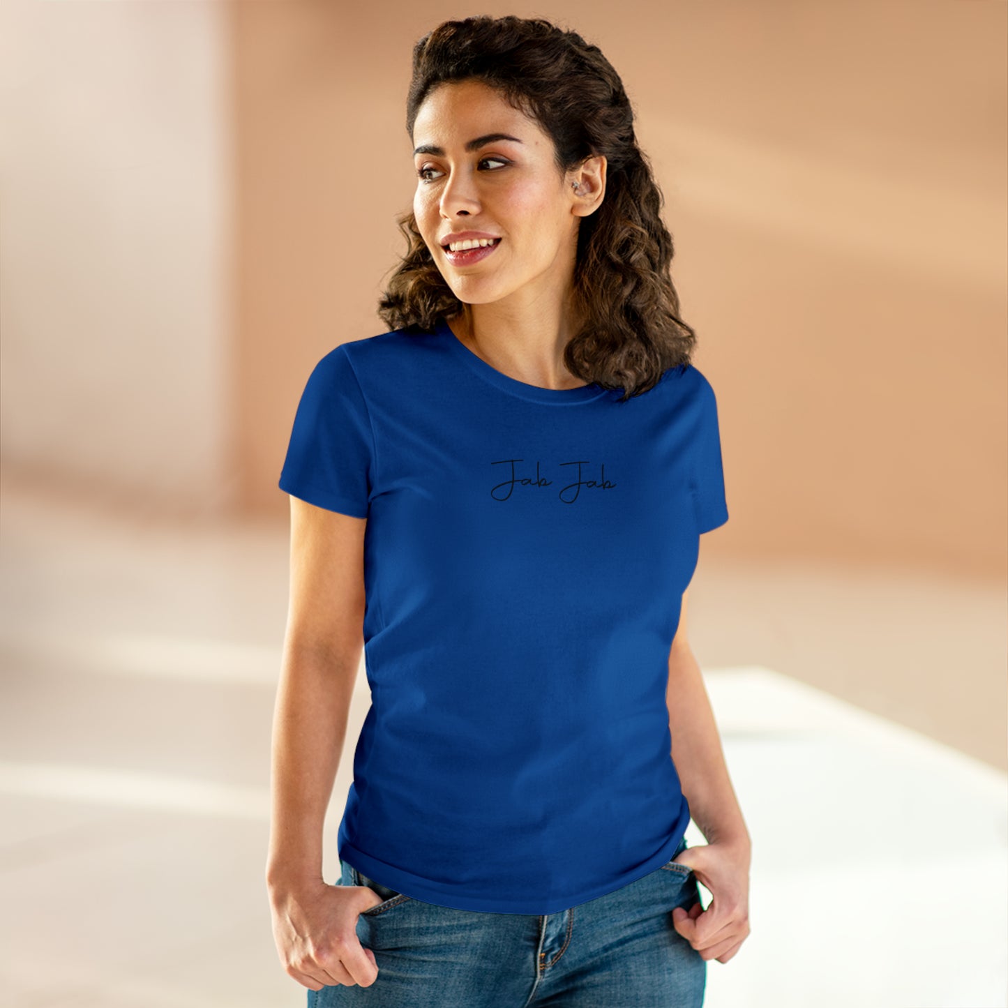 Women's Jab Jab Midweight Cotton Tee