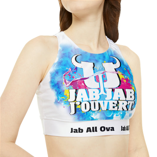 Jab Jab High Neck Crop Bikini Top
