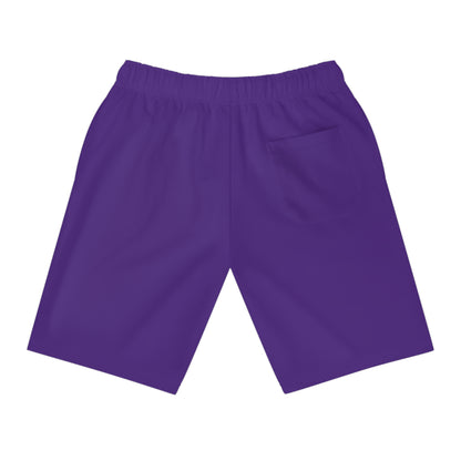 Purple Jab Jab J'Ouvert Athletic Long Shorts