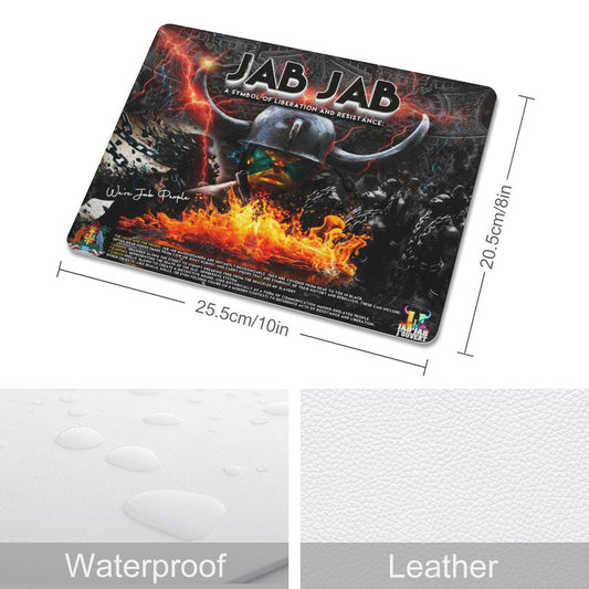 Leather Jab Jab Mouse Pad