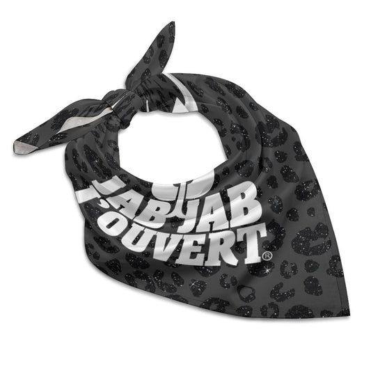 Jab Jab J' Ouvert Square Silk-Like Scarves Black