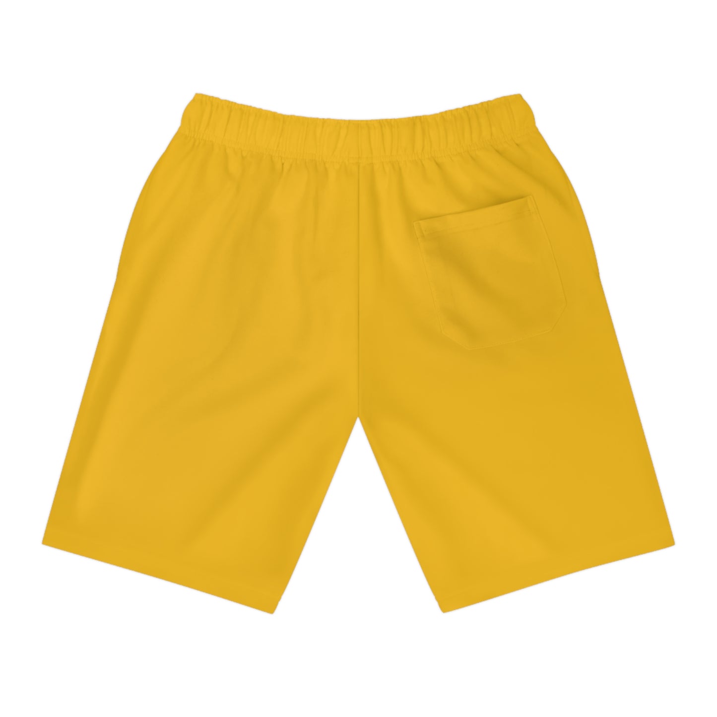 Yellow  Jab Jab J'Ouvert Athletic Long Shorts