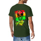 Vybz Kartel Gaza Reggae Men's Tee with Back Print Design