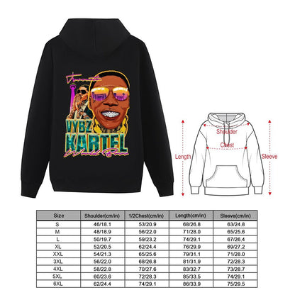 Vybz Kartel CN Tower Men's Hoodie with Pocket