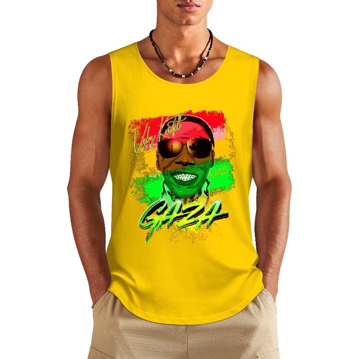 Vybz Kartel Reggae Cotton Tank Top