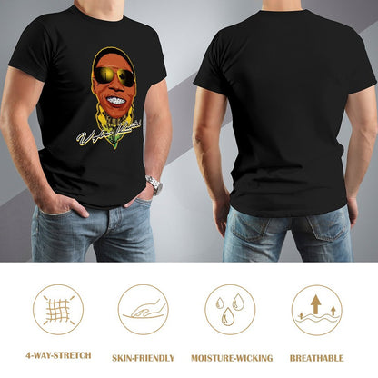 Vybz Kartel Bandana Men's T-Shirt Tees Front Print Design