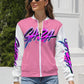 Vybz Kartel Women's Custom Pink Jacket