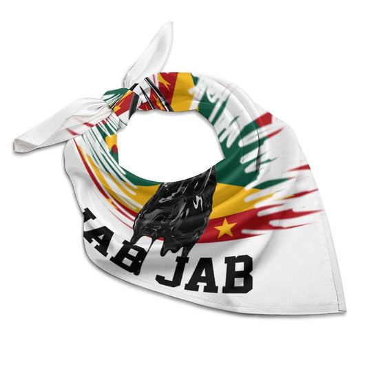 Jab Jab Square Silk-Like Scarves