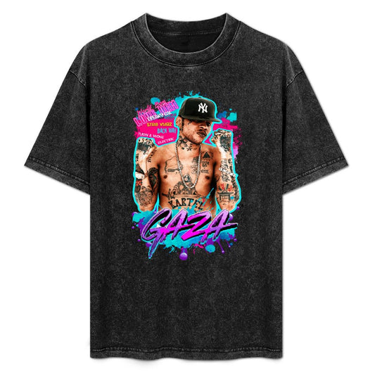 Vybz Kartel Gaza Women's Washed Vintage T-Shirt