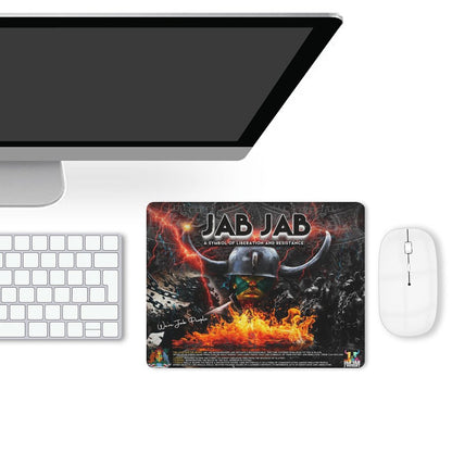 Leather Jab Jab Mouse Pad