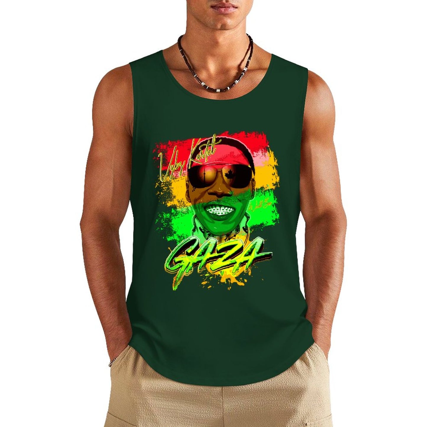 Vybz Kartel Reggae Cotton Tank Top