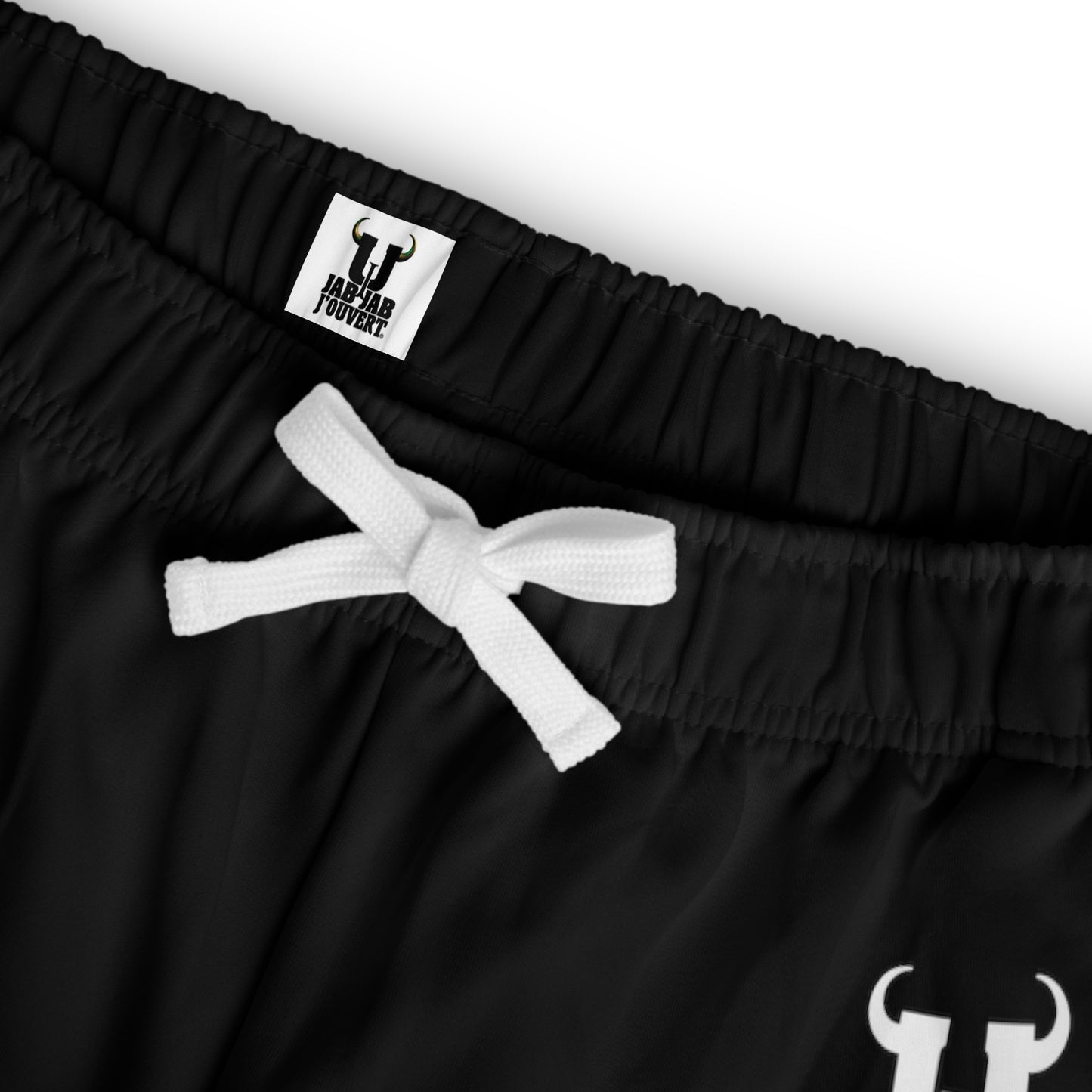 Black Jab Jab J'Ouvert Athletic Long Shorts