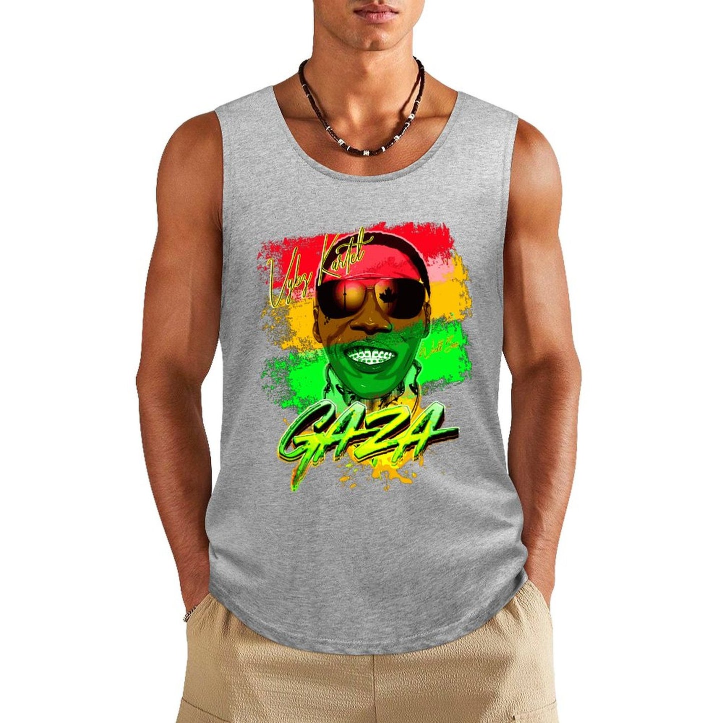 Vybz Kartel Reggae Cotton Tank Top
