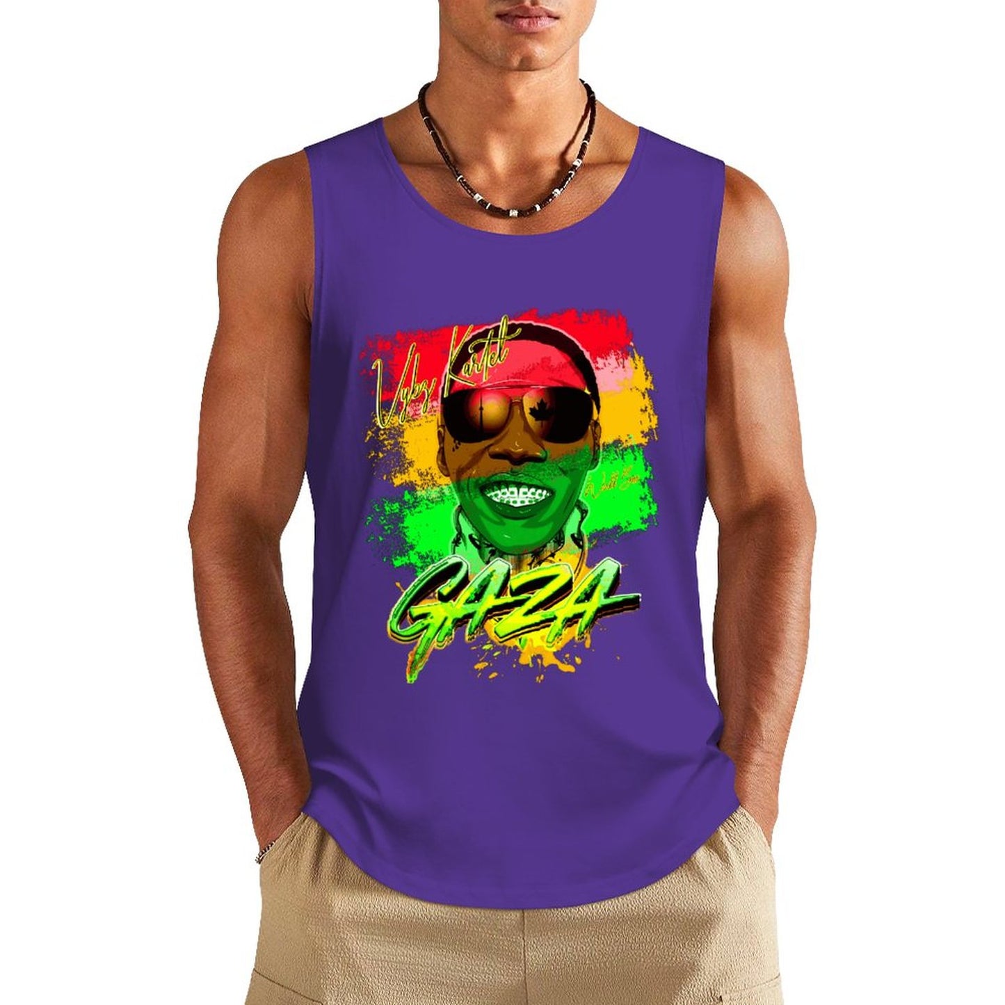 Vybz Kartel Reggae Cotton Tank Top