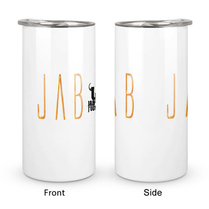 Jab Jab White - Insulated Drinking Cups with Lids 300 m;