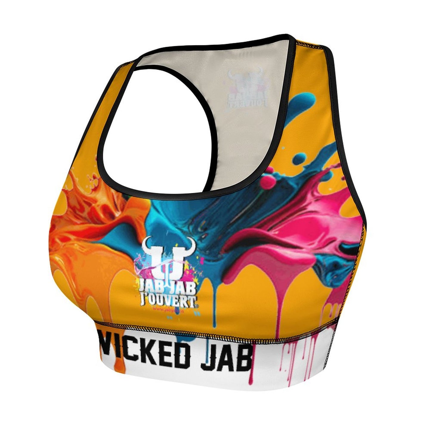 Wicked Jab Yellow 2 Piece Workout Yoga Set