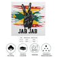Jab Jab Square Silk-Like Scarves